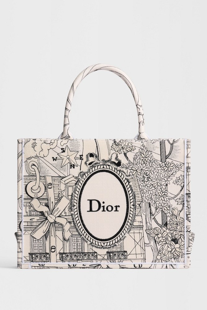 Medium Dior Book Tote with Strap