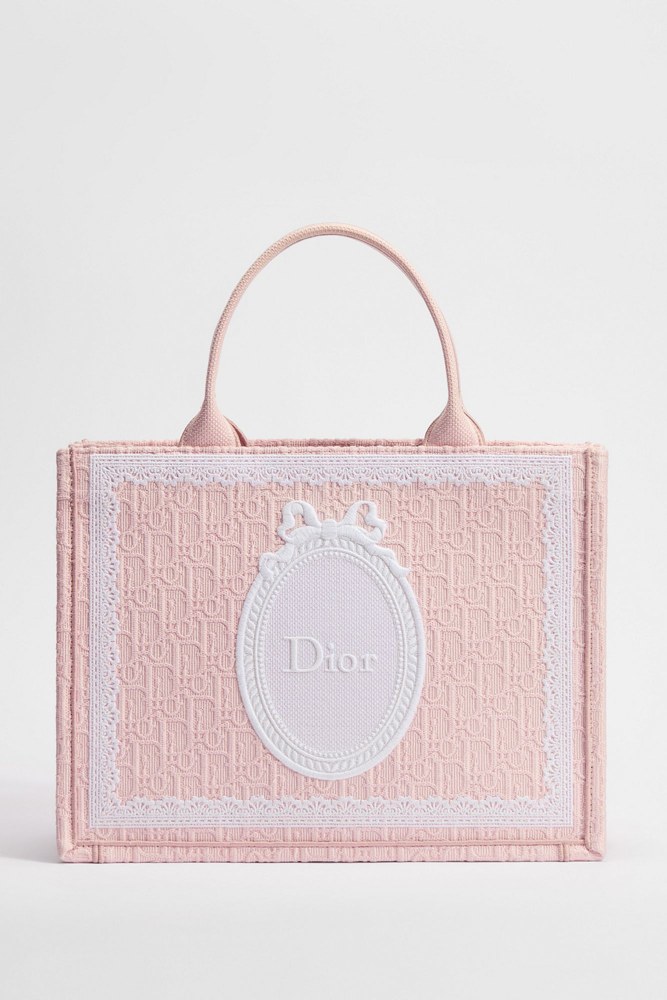 Dioramour Medium Dior Book Tote with Strap